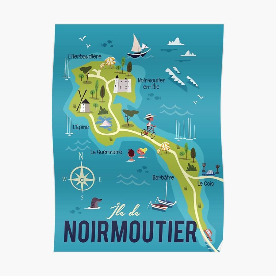 Maison Bord De Mer A Noirmoutier Barbâtre Dış mekan fotoğraf